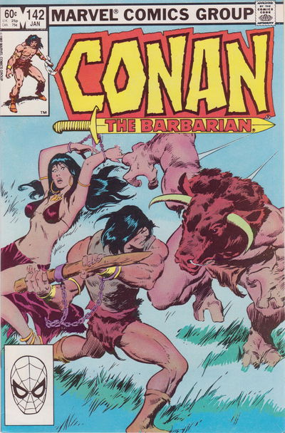 Conan the Barbarian (Marvel, 1970 series) #142 (January 1983)