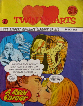 Twin Hearts (Colour Comics, 1958 series) #182 ([June 1973?])