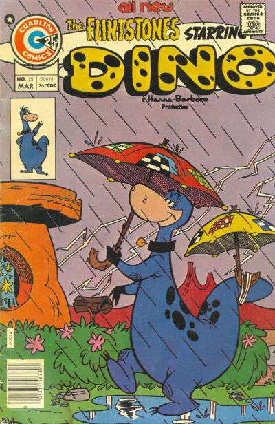 Dino (Charlton, 1973 series) #15 (March 1976)