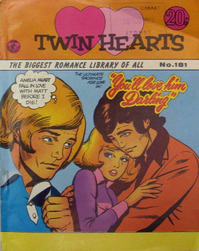 Twin Hearts  #181 ([May 1973?])