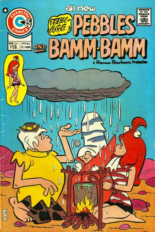 Pebbles And Bamm-Bamm (Charlton, 1972 series) #24 (February 1975)