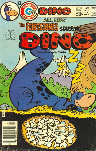 Dino (Charlton, 1973 series) #18 (September 1976)