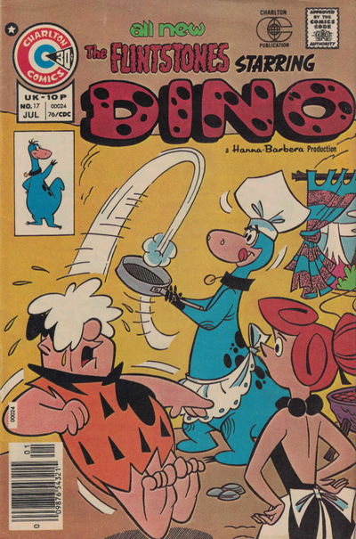 Dino (Charlton, 1973 series) #17 (August 1976)