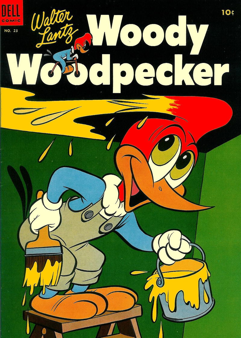 Walter Lantz Woody Woodpecker (Dell, 1952 series) #23 (February-March 1954)