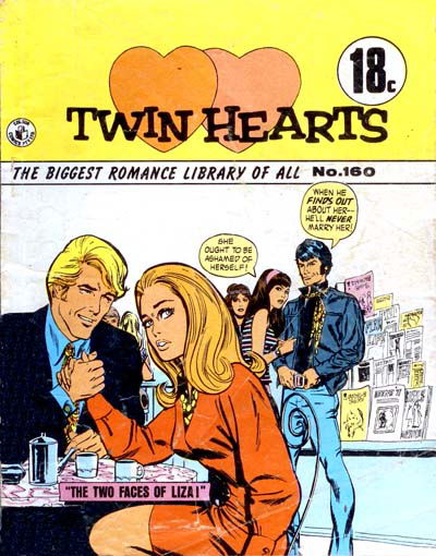 Twin Hearts (Colour Comics, 1958 series) #160 ([August 1971?])