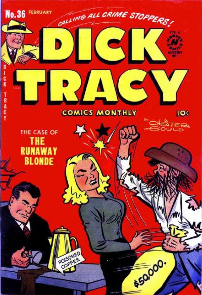 Dick Tracy (Harvey, 1950 series) #36 (February 1951)