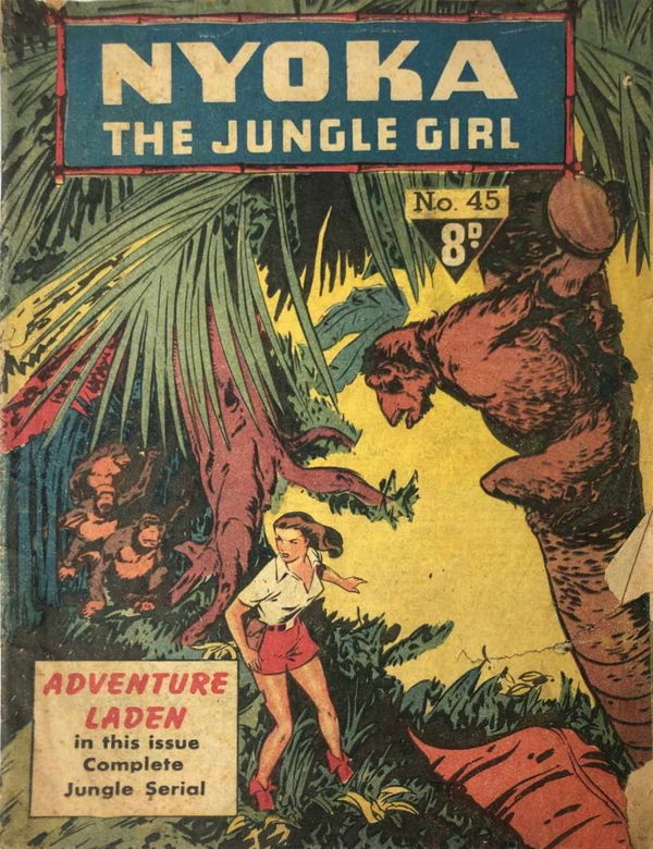 Nyoka the Jungle Girl (Cleland, 1949 series) #45 ([January 1953])