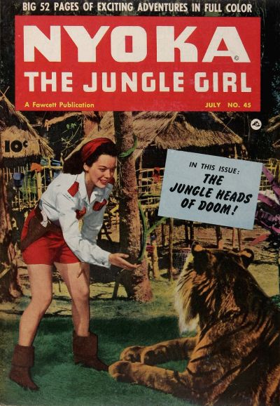 Nyoka the Jungle Girl (Fawcett, 1945 series) #45 (July 1950)