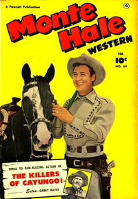 Monte Hale Western (Fawcett, 1948 series)  #69 (February 1952)