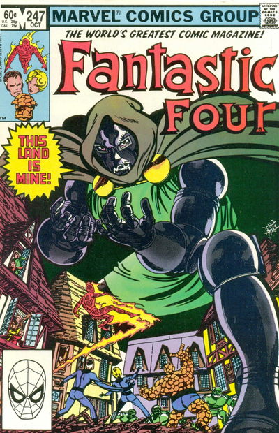 Fantastic Four (Marvel, 1961 series) #247 October 1982