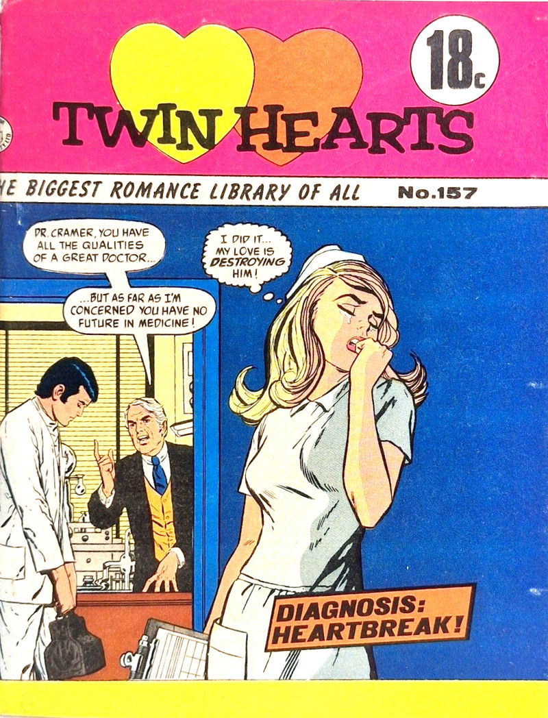 Twin Hearts (Colour Comics, 1958 series) #157 ([May 1971?])