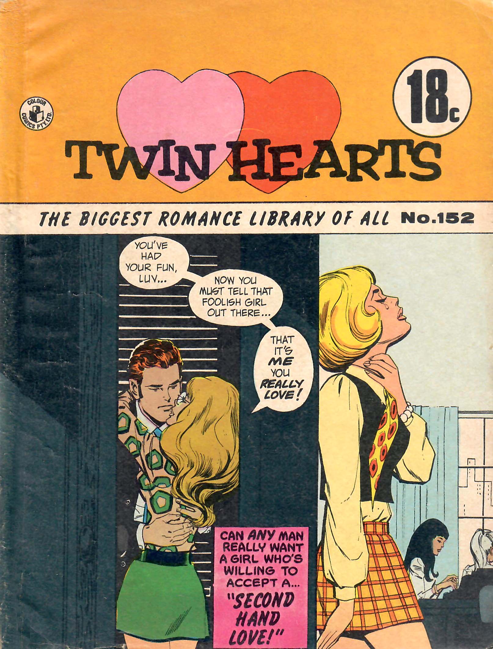 Twin Hearts (Colour Comics, 1958 series) #152 ([December 1970?])