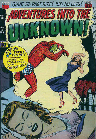 Adventures into the Unknown  #16 (February 1951)