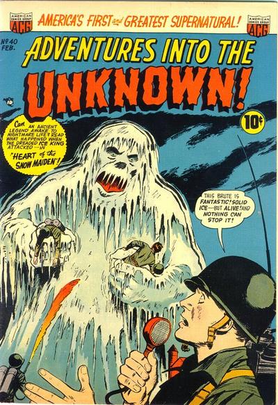 Adventures into the Unknown  #40 (February 1953)