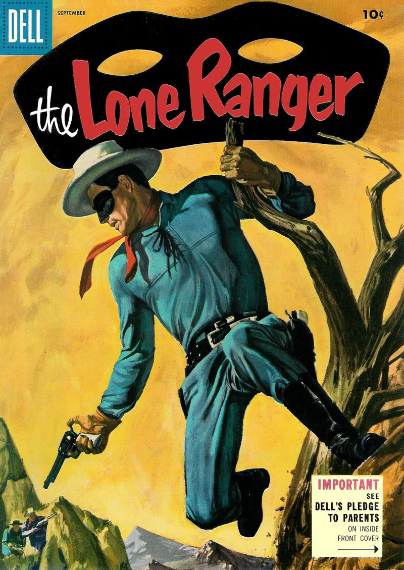 The Lone Ranger (Dell, 1948 series) #87 (September 1955)