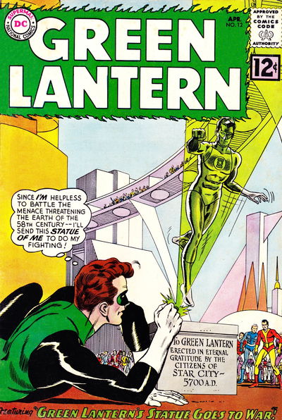 Green Lantern (DC, 1960 series) #12 April 1962