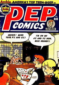 Pep Comics (Archie, 1940 series)  #88 (November 1951) — No title recorded