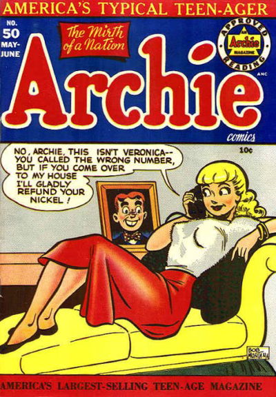 Archie Comics (Archie, 1942 series) #50 May-June 1951