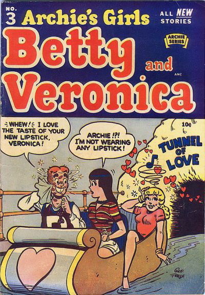 Archie's Girls Betty and Veronica (Archie, 1950 series) #3 September 1951