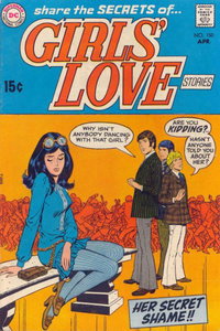 Girls' Love Stories (DC, 1949 series)  #150 (April 1970) — Her Secret Shame!!