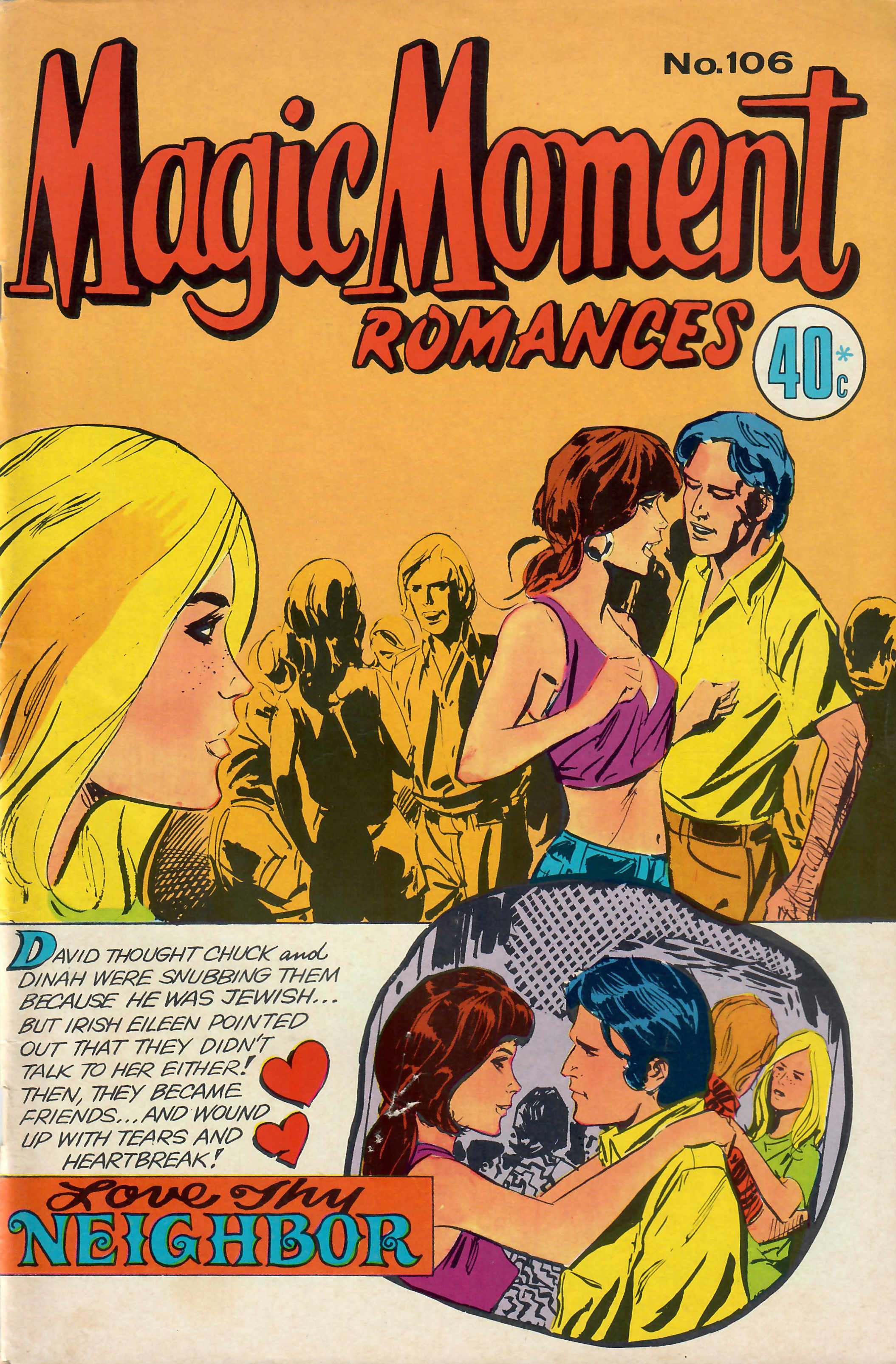 Magic Moment Romances (KG Murray, 1973 series) #106 ([March 1975?])