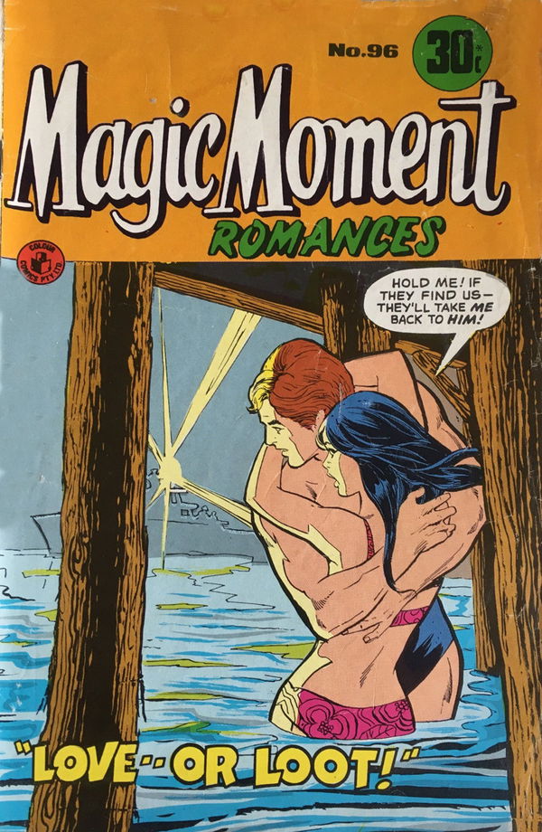 Magic Moment Romances (Colour Comics, 1957 series) #96 ([April 1973?])