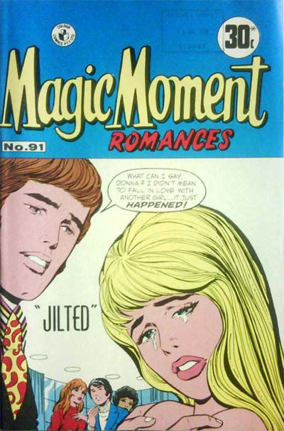 Magic Moment Romances (Colour Comics, 1957 series) #91 ([June 1972?])