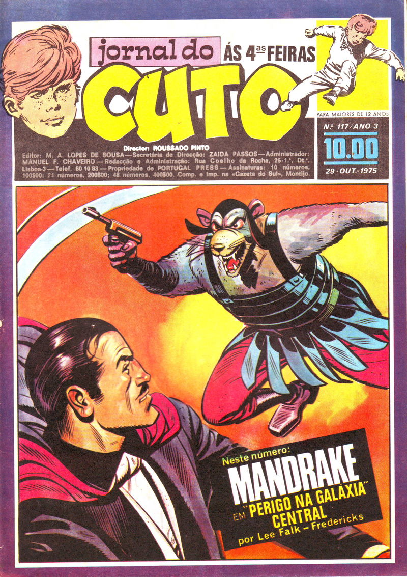 Jornal do Cuto (Portugal Press, 1971 series) #117 ([29 October 1975?])