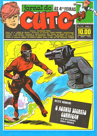 Jornal do Cuto (Portugal Press, 1971 series) #118 ([5 November 1975?])