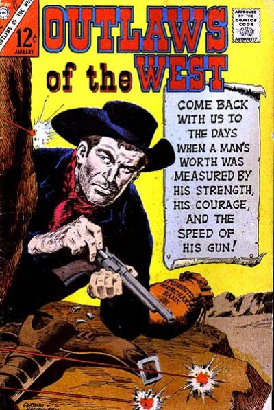 Outlaws of the West (Charlton, 1957 series) #62 (January 1967)