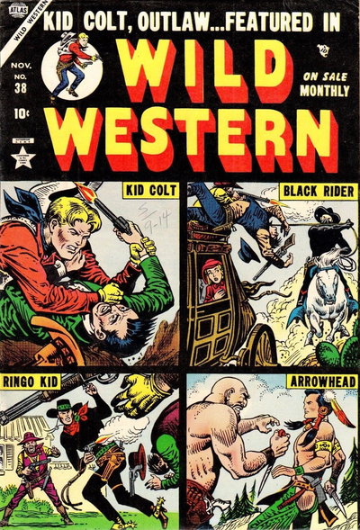 Wild Western  #38 (November 1954)