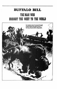 The Fastest Gun Western (Murray, 1977 series) #34 — Buffalo Bill: The Man Who Brought the West to the World