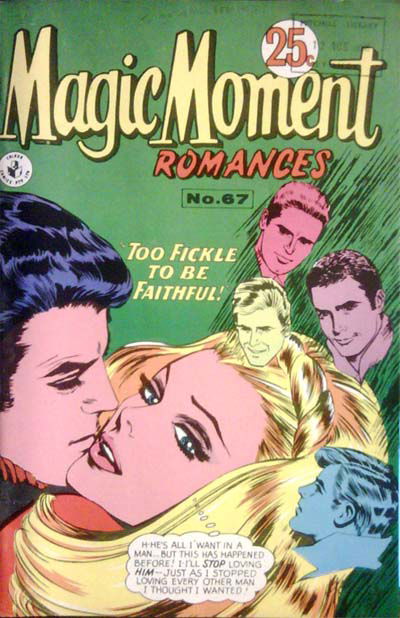 Magic Moment Romances (Colour Comics, 1957 series) #67 [June 1968?]