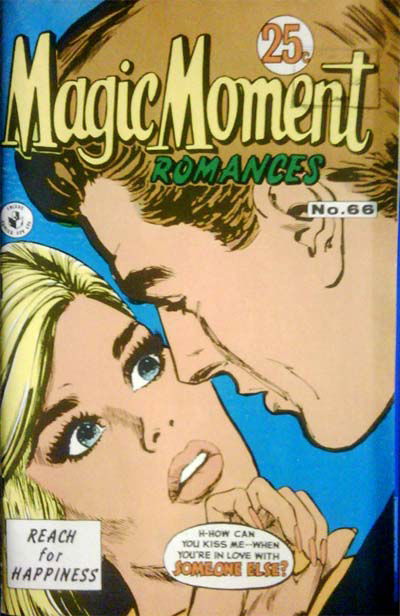 Magic Moment Romances (Colour Comics, 1957 series) #66 ([April 1968?])