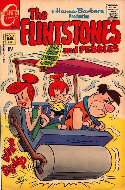 The Flintstones (Charlton, 1970 series) #3 March 1971