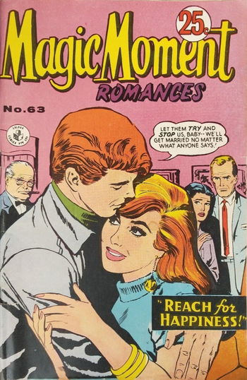 Magic Moment Romances (Colour Comics, 1957 series) #63 ([October 1967?])