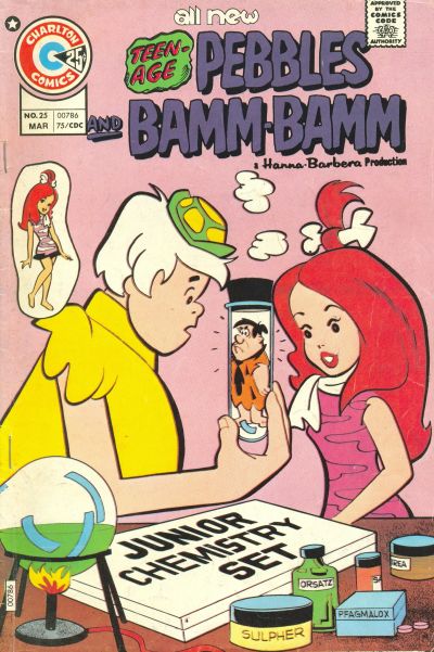 Pebbles And Bamm-Bamm (Charlton, 1972 series) #25 (March 1975)