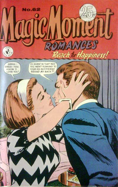 Magic Moment Romances (Colour Comics, 1957 series) #62 ([August 1967?])