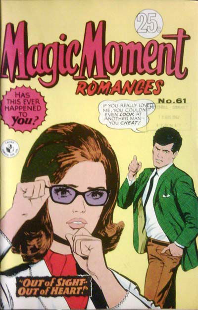 Magic Moment Romances (Colour Comics, 1957 series) #61 [June 1967?]