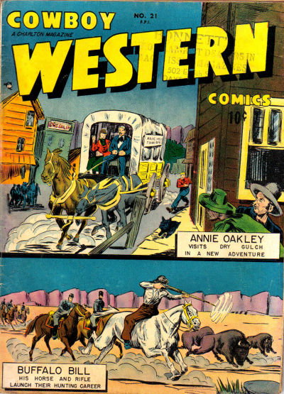 Cowboy Western Comics  #21 (March 1949)