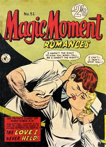 Magic Moment Romances (Colour Comics, 1957 series) #51 ([October 1965?])