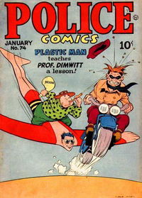 Police Comics (Quality, 1941 series) #74 (January 1948)