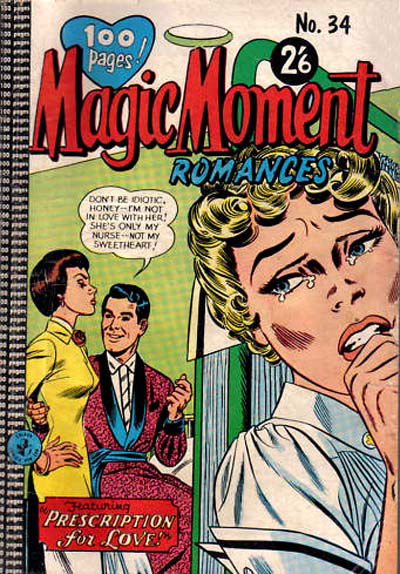 Magic Moment Romances (Colour Comics, 1957 series) #34 ([December 1962?])