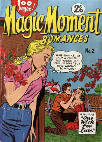 Magic Moment Romances (Colour Comics, 1957 series) #2 ([August 1957?])