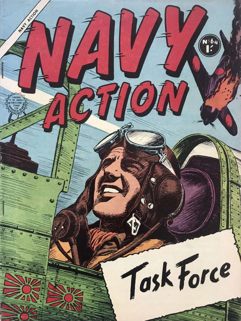 Navy Action (Horwitz, 1956 series) #64 ([July 1961])