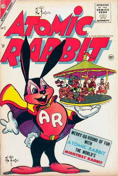 Atomic Rabbit (Charlton, 1955? series) #2 (October 1955)