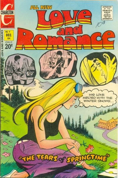 Love and Romance (Charlton, 1971 series) #9 (December 1972)