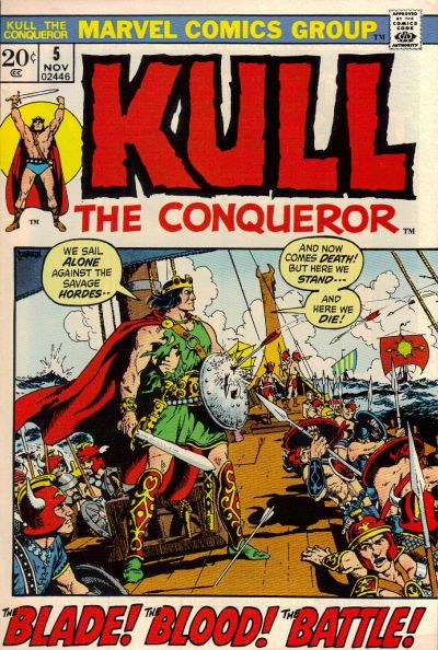Kull the Conqueror  #5 (November 1972)
