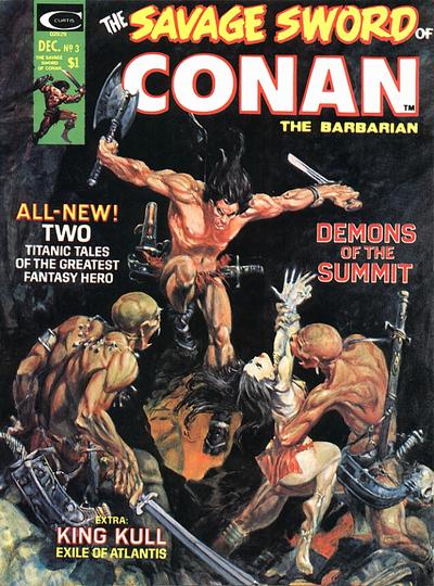 The Savage Sword of Conan  #3 (December 1974)