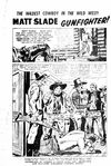 Matt Slade Gunfighter (Horwitz, 1957? series) #2 — Untitled [Texas Guns] (page 1)